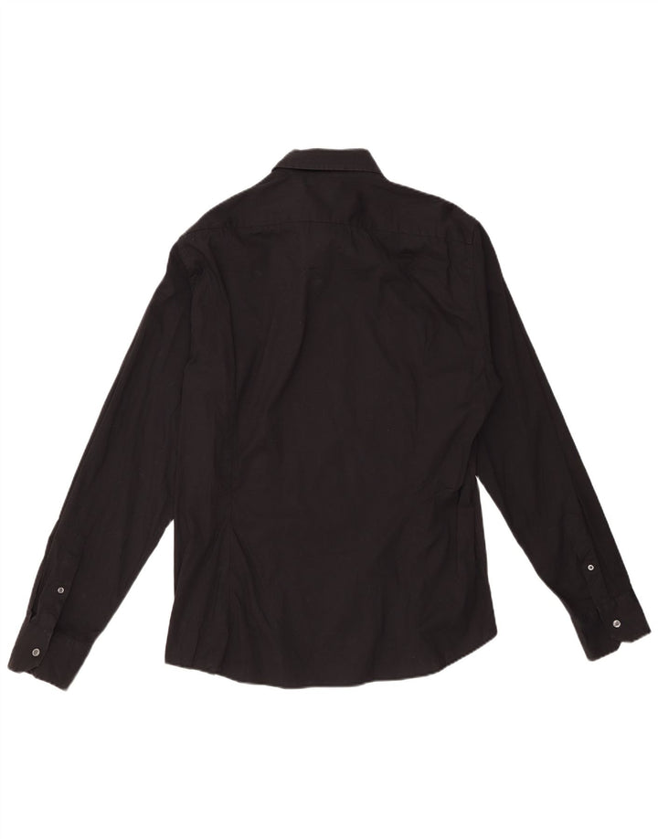 Camisa masculina BENETTON XL algodão preto