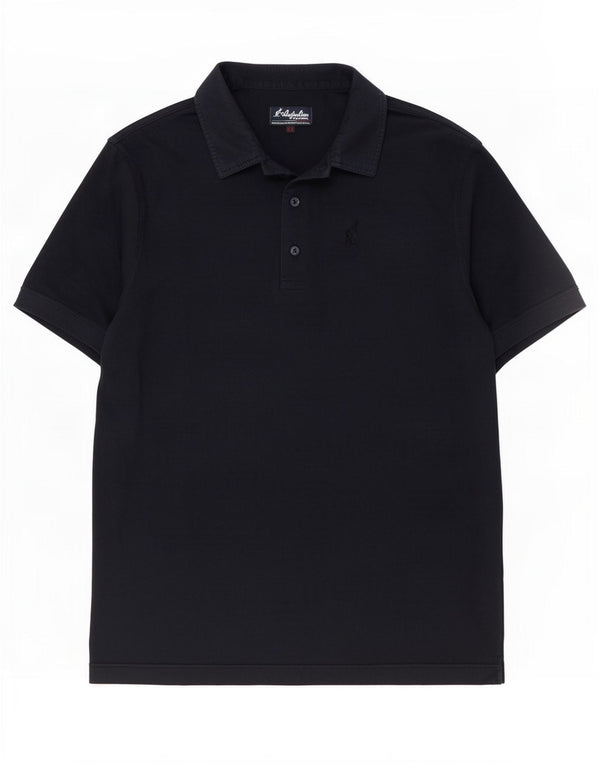 AUSTRALIAN L'ALPINA Mens Polo Shirt IT 54 XL Navy Blue Cotton