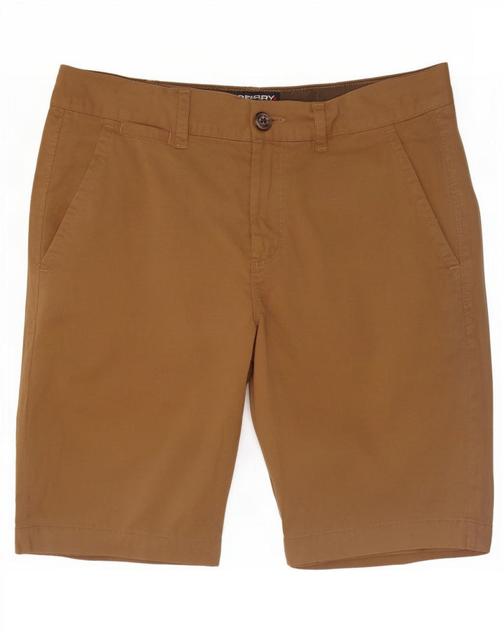 Shorts Chino Masculino Superdry W32 Algodão Bege Médio