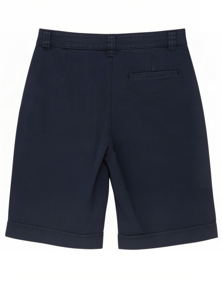Murphy & Nye Mens Chino Shorts W33 Médio Algodão Azul Marinho