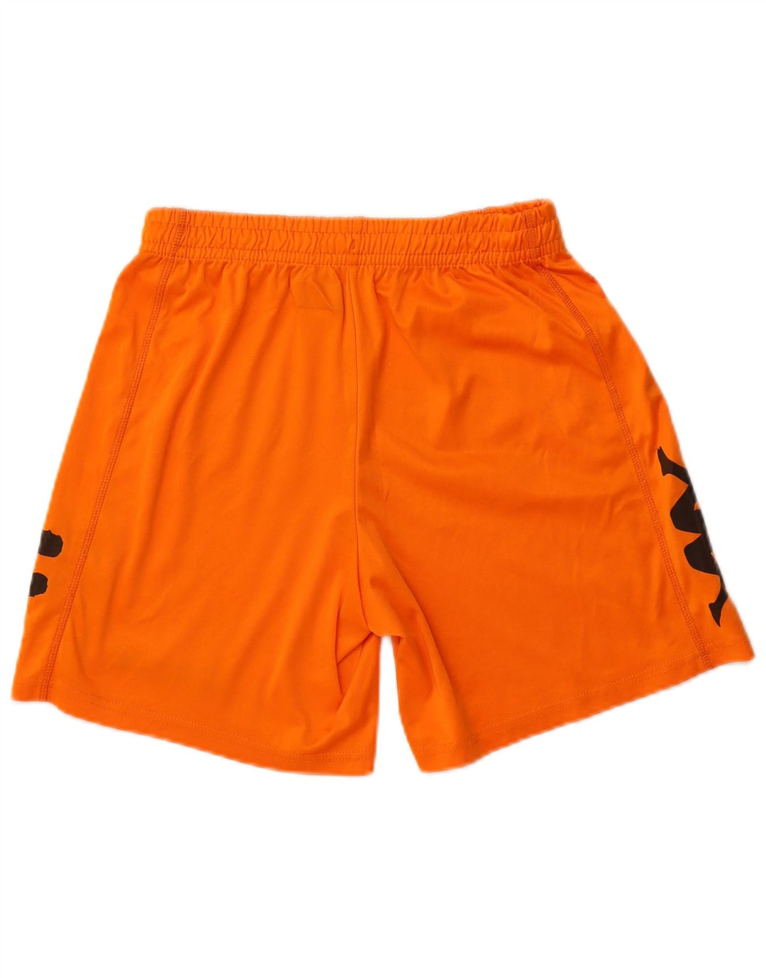 Kappa Mens Graphic Sport Shorts Pequeno Laranja Poliéster