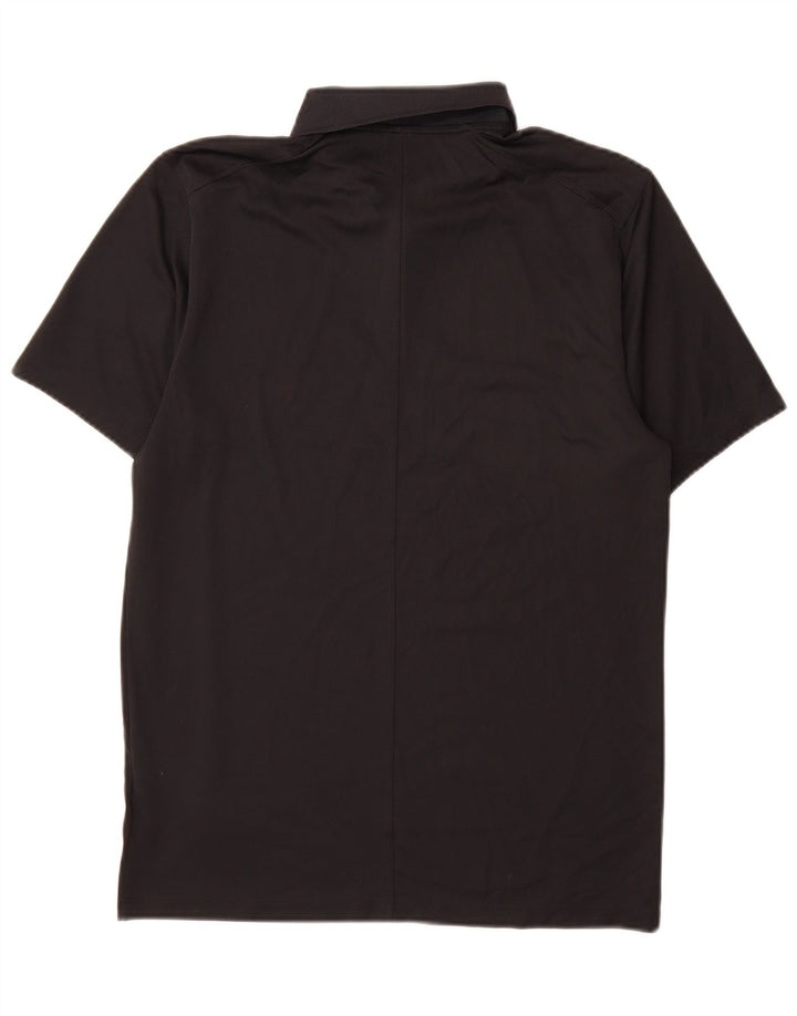 Camisa polo masculina Nike Dri Fit pequena poliéster preta