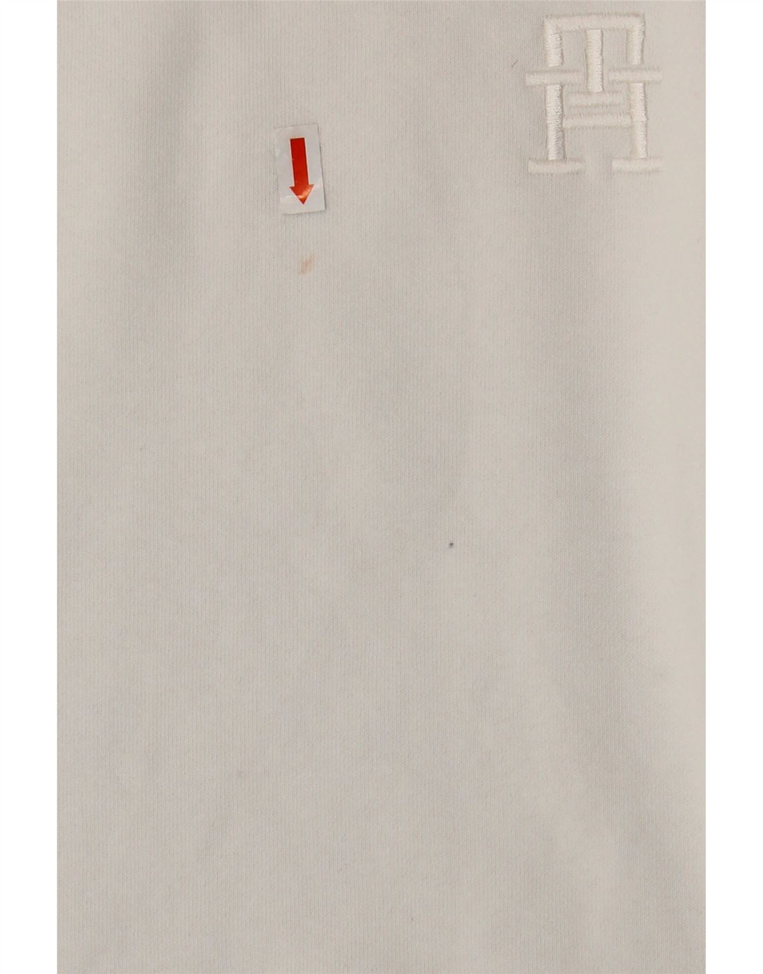 Suéter feminino TOMMY HILFIGER de grandes dimensões Reino Unido 16 grande algodão branco