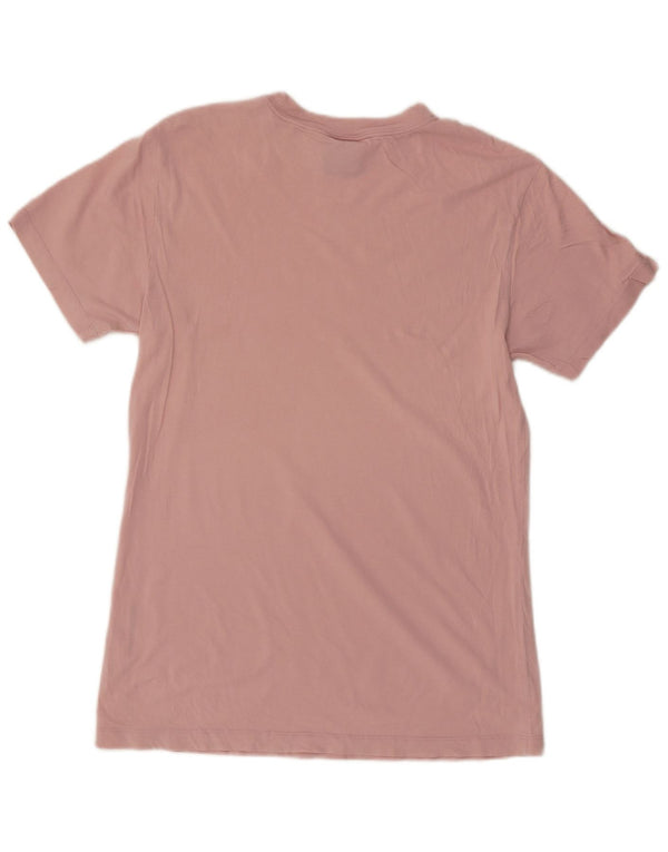 Nike Mens Camiseta Top Pequeno Rosa