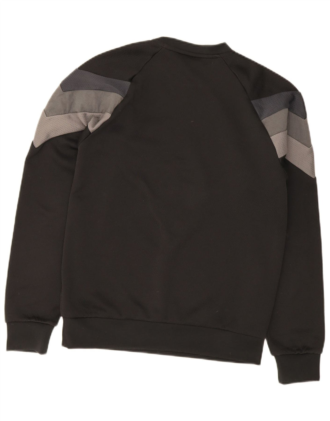 Adidas Mens Moletom Jumper XS Preto Colorblock Poliéster