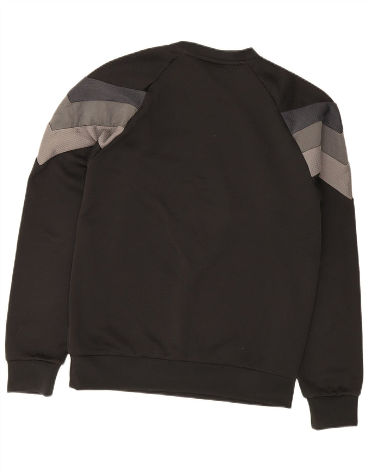Adidas Mens Moletom Jumper XS Preto Colorblock Poliéster