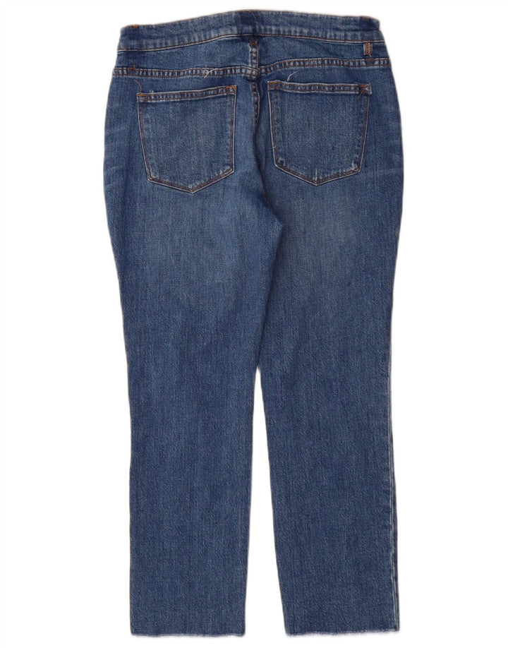 J. Crew Jeans feminino Boyfriend Distressed Slim W28 L26 Azul
