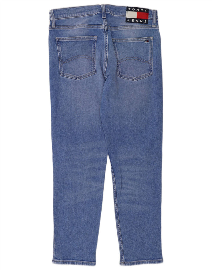 Jeans slim feminino TOMMY HILFIGER W28 L26 algodão azul