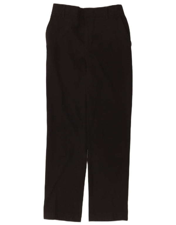 Calças Chino retas para meninos Marks & Spencer 13-14 anos W26 L28 pretas