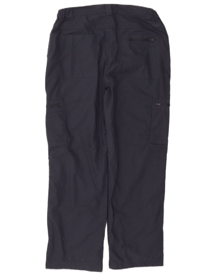 Calça corta-vento masculina Mountain Warehouse Cargo W34 L30 azul marinho