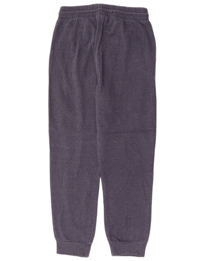 ADIDAS Womens Neo Tracksuit Calças Joggers UK 14 Médio Azul Marinho