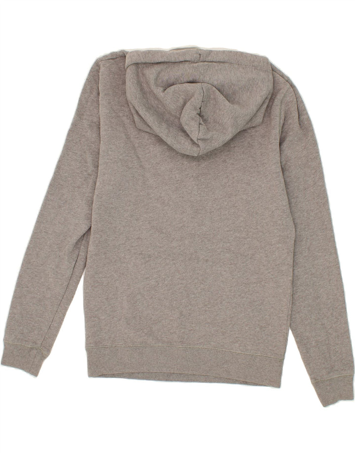 JACK WILLS Mens Graphic Hoodie Jumper XS Grey Cotton Vintage Jack Wills and Second-Hand Jack Wills from Messina Hembry 