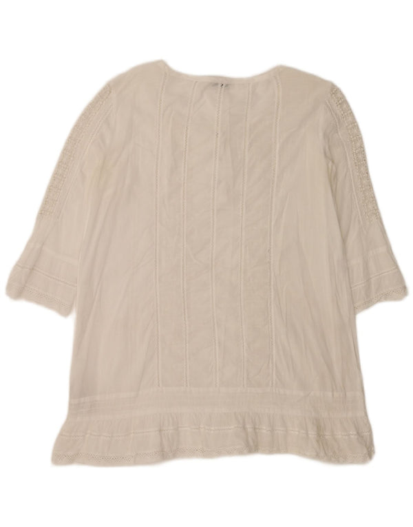 Túnica feminina Henry s manga 3/4 oversized IT 40 pequena branca
