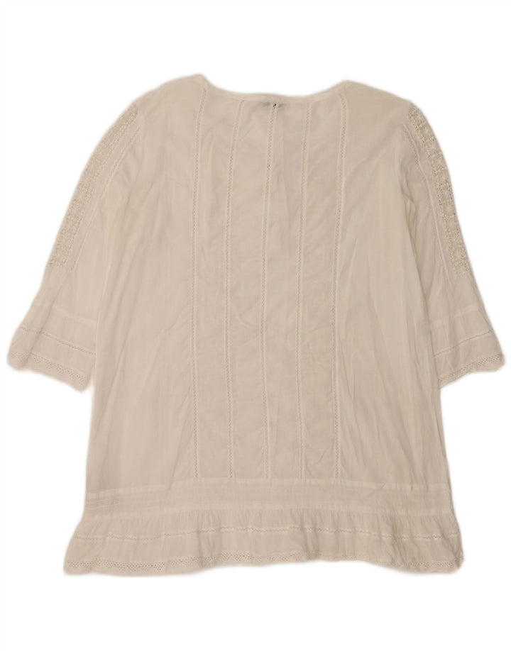 Túnica feminina Henry s manga 3/4 oversized IT 40 pequena branca