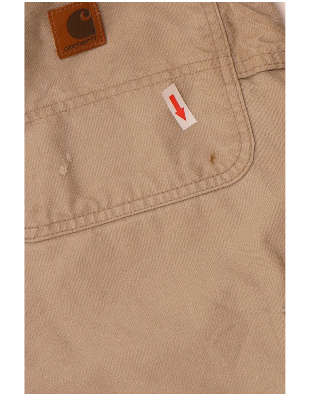 Carhartt Mens Cargo Shorts W40 XL Bege