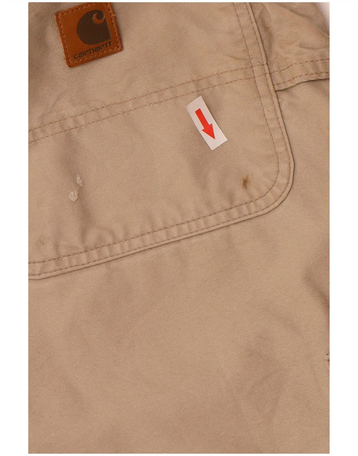 Carhartt Mens Cargo Shorts W40 XL Bege