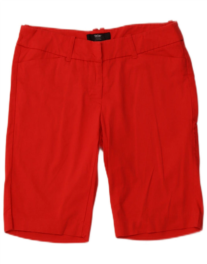 Shorts casuais femininos MOSSIMO 15-16 anos W30 algodão vermelho