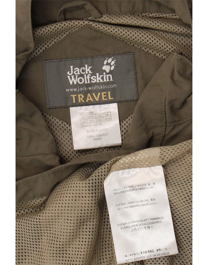 Jaqueta masculina sem mangas JACK WOLFSKIN Reino Unido 46/48 2XL cinza