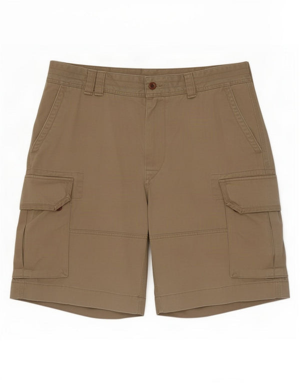 Polo Ralph Lauren Mens Cargo Shorts W36 Grande Algodão Bege