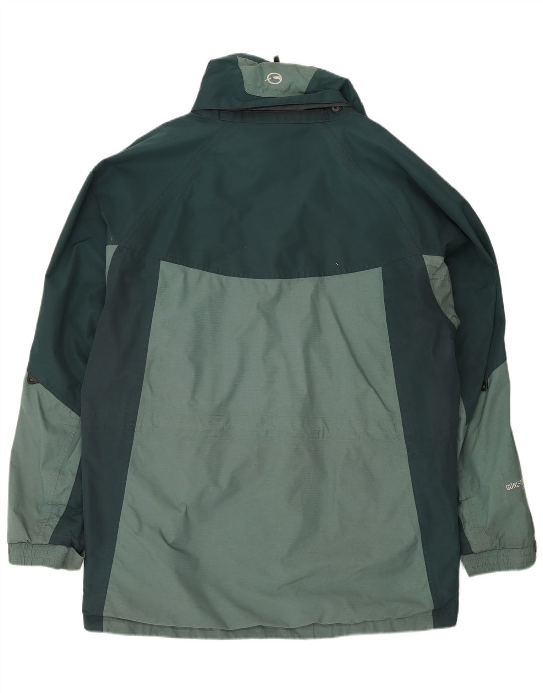 Jaqueta de chuva masculina Sprayway Gore-Tex UK 40 grande verde colorblock poliamida