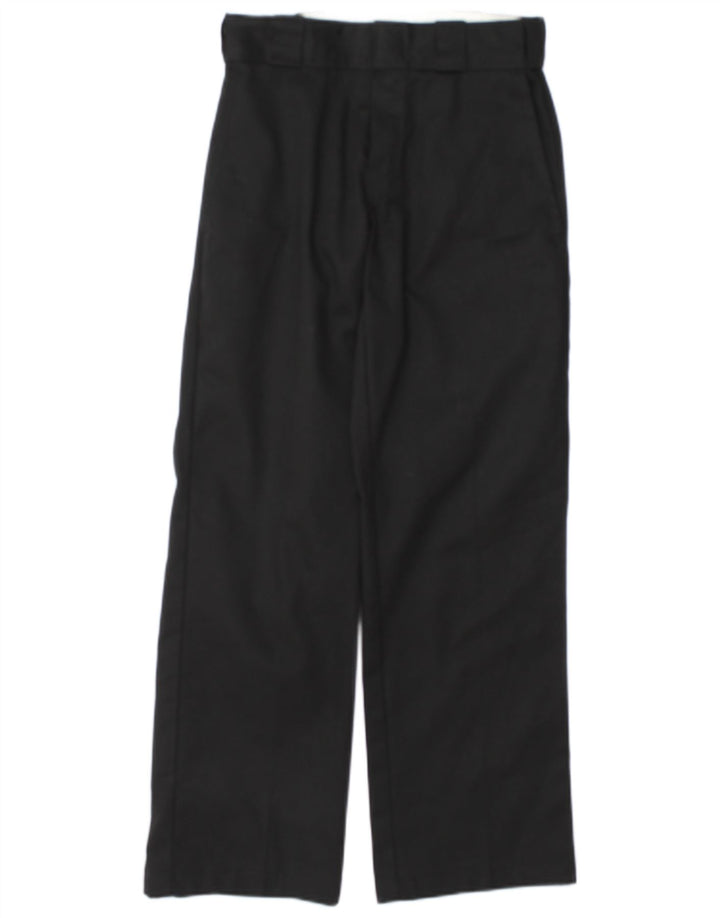 Calça Chino reta feminina Dickies W26 L28 poliéster preto