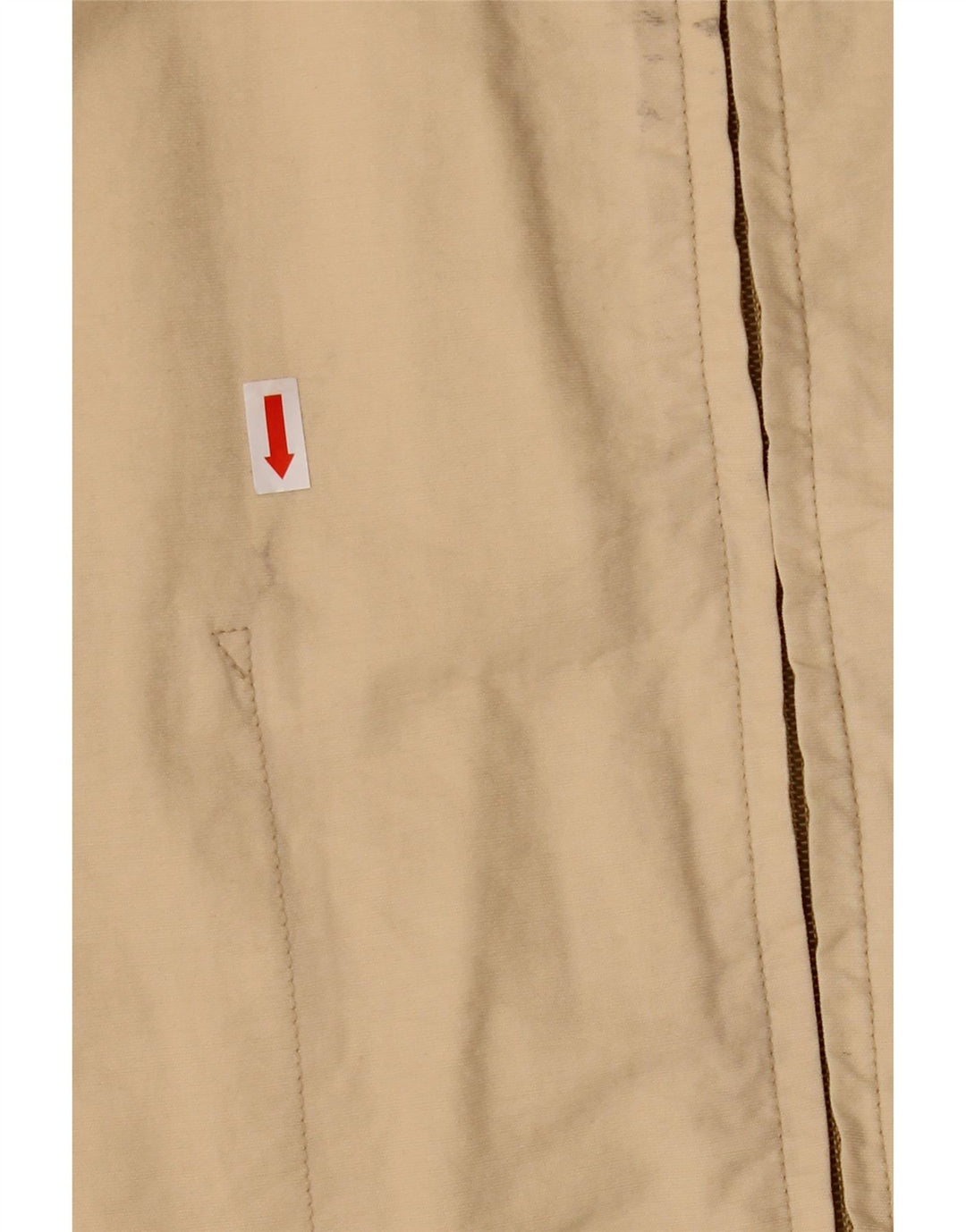Jaqueta utilitária masculina Ellesse UK 42 XL algodão bege