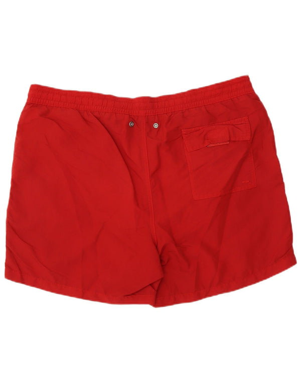 Shorts de natação masculino Polo Ralph Lauren XL vermelho nylon