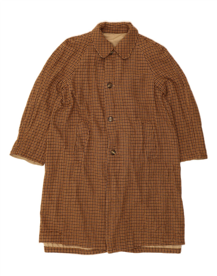 TREND IN TREVIRA Casaco Reversível Masculino UK 38 Poliéster Bege Médio