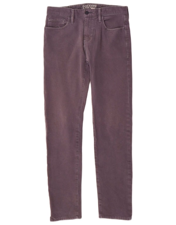 Calça de treino masculina Dockers W29 L32 algodão cinza