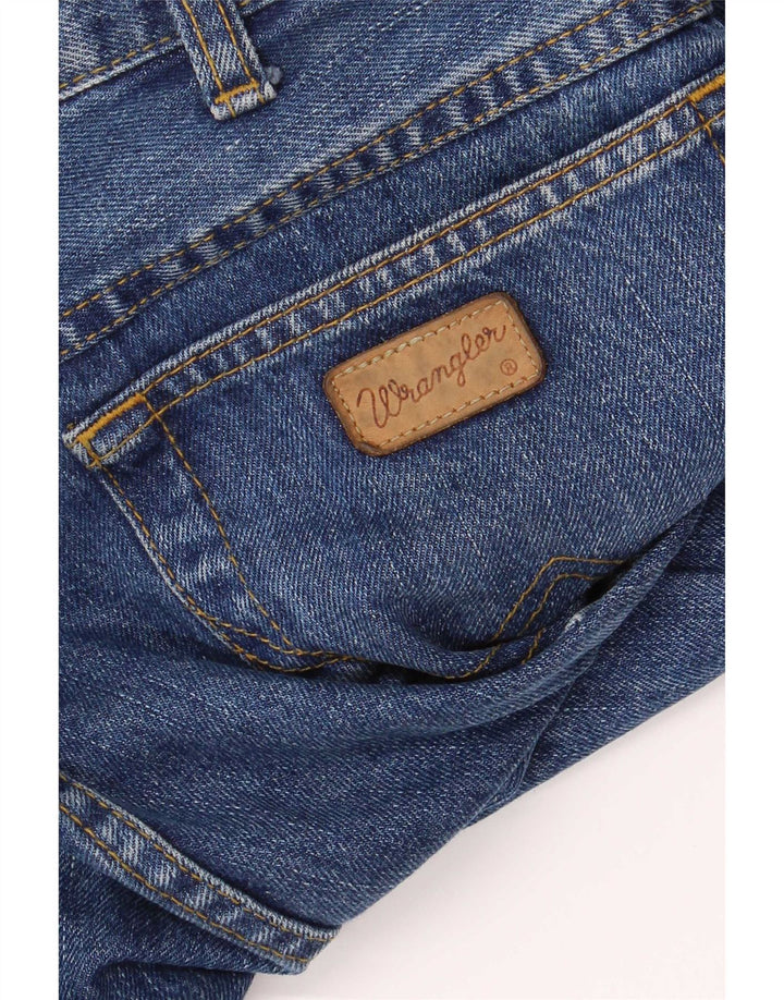 Wrangler Masculino Texas Regular Straight Jeans W36 L30 Azul Algodão
