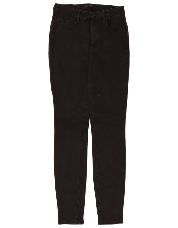 Jeans skinny feminino Massimo Dutti EU 38 pequeno W28 L30 preto poliéster