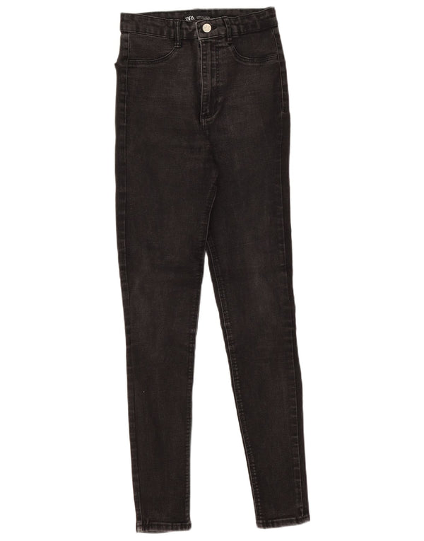 Calça jeans skinny feminina Zara EU 36 XS W26 L27 preta