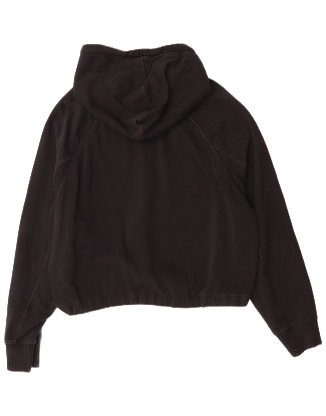 Jumper feminino com capuz e corte oversized FILA Reino Unido 16 grande algodão preto