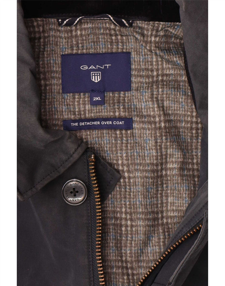 Sobretudo masculino Gant UK 44 2XL azul marinho