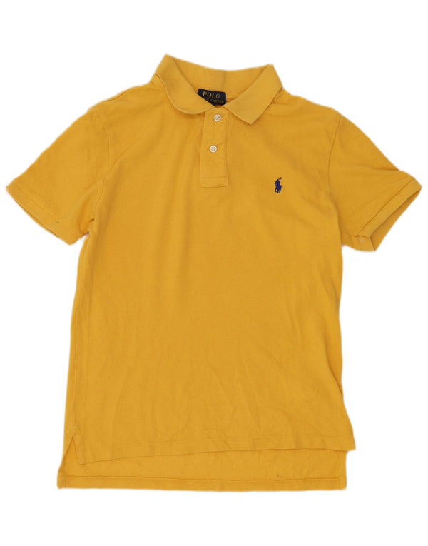 Camisa Polo Ralph Lauren Menino 14-15 Anos Grande Algodão Amarelo