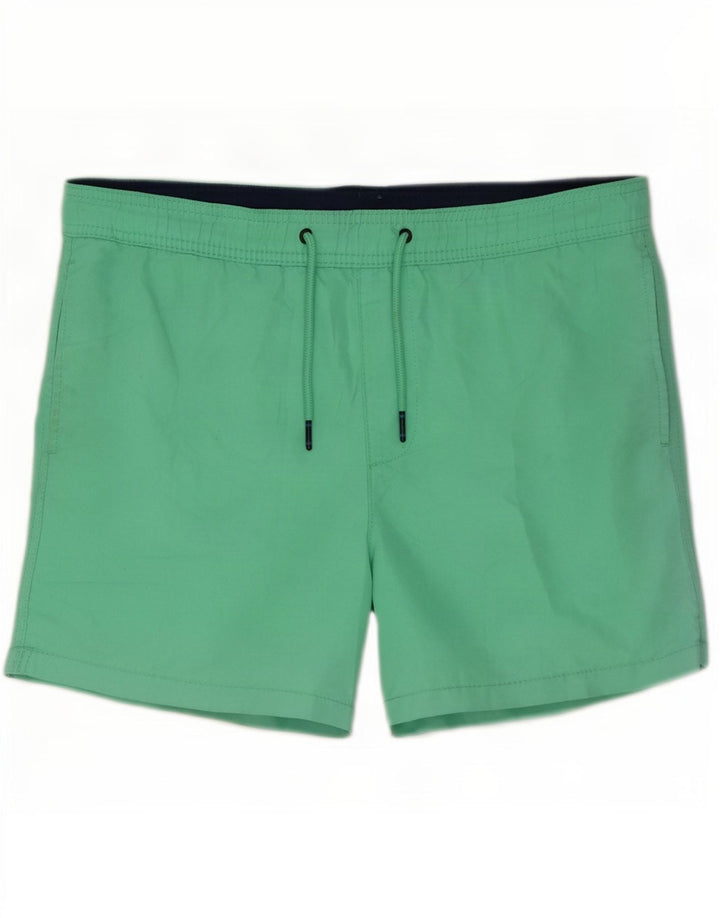 Shorts de natação masculino Jack & Jones pequeno poliéster verde