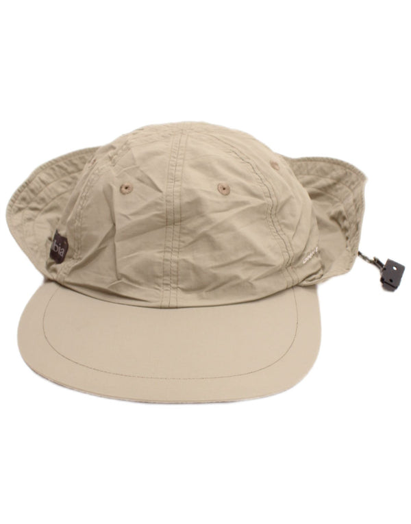 Columbia Mens Omni-Shade Ear Flap Bucket Hat One Size Beige Nylon