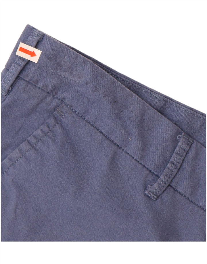Shorts chino masculino IZOD água salgada W38 XL algodão azul