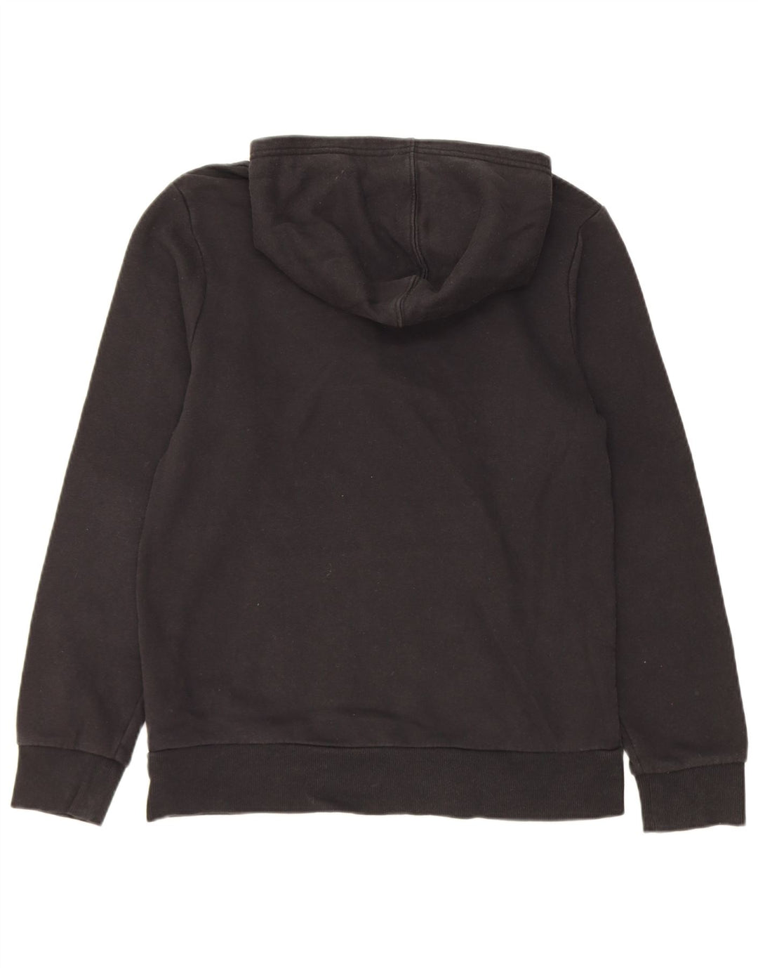 Suéter com capuz gráfico CONVERSE Boys 13-14 anos XL preto algodão