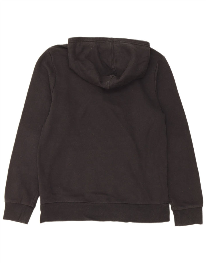Suéter com capuz gráfico CONVERSE Boys 13-14 anos XL preto algodão