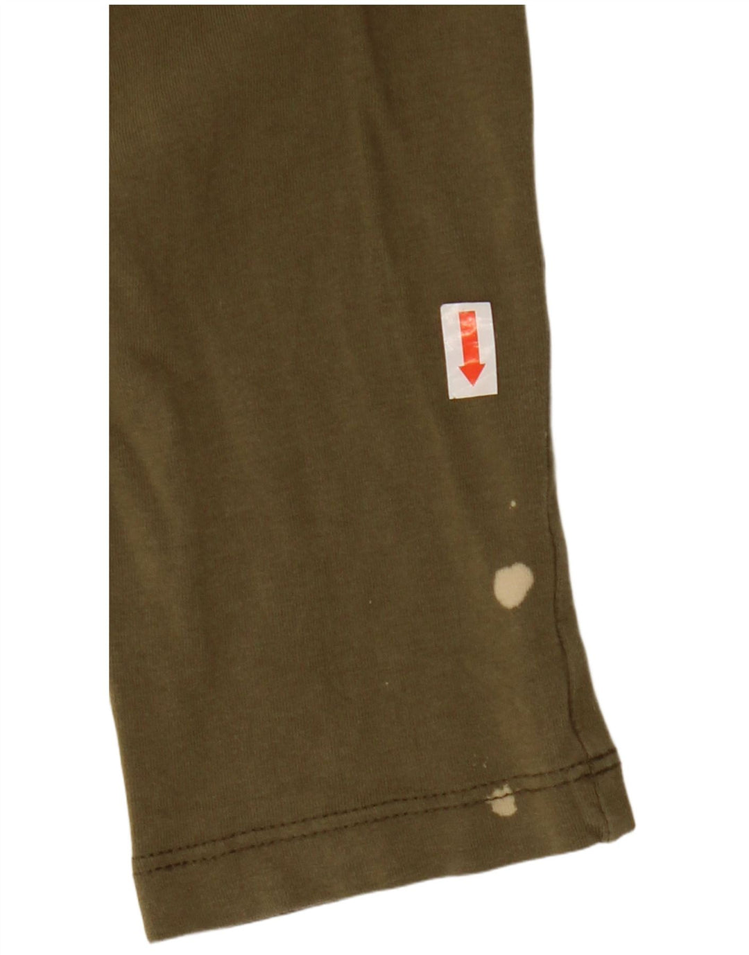 Suéter cardigã feminino CALVIN KLEIN JEANS Reino Unido 10 pequeno algodão cáqui