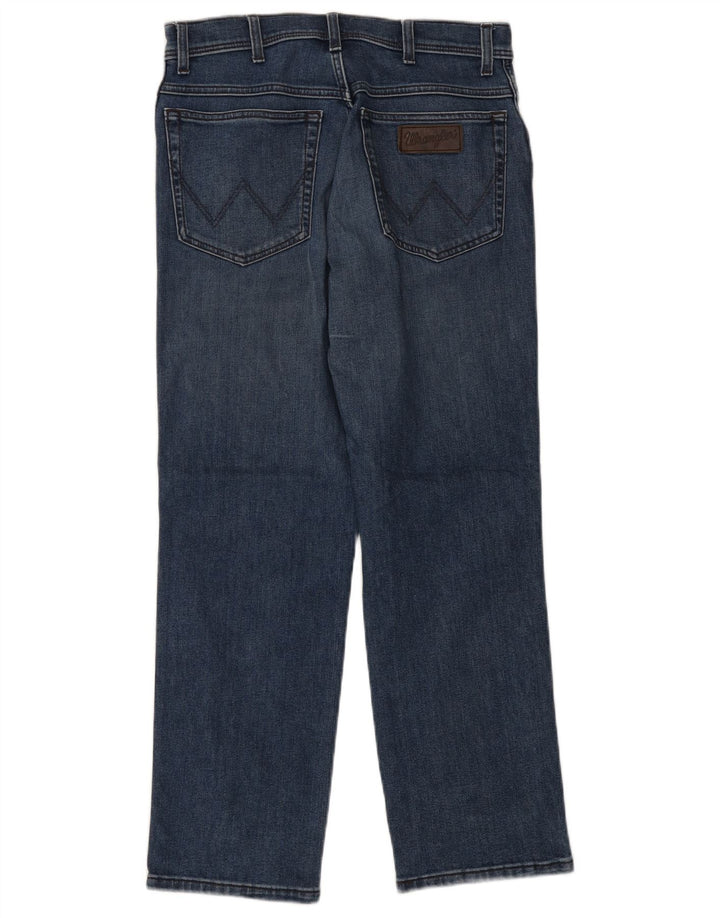 Jeans retos femininos WRANGLER W32 L30 algodão azul