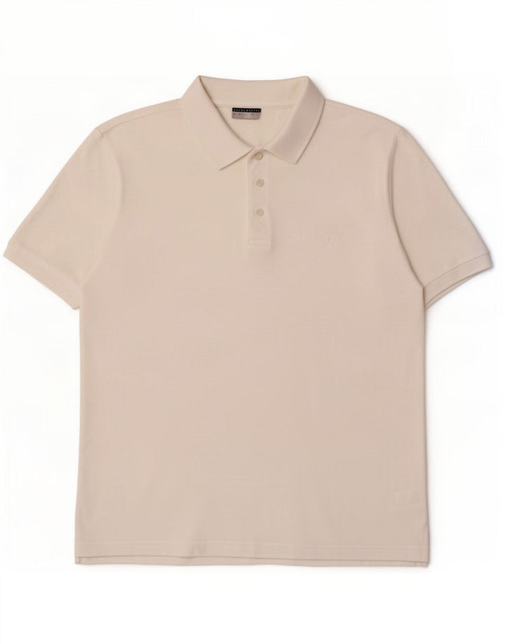 Camisa Polo Belfe & Masculina Média Branca