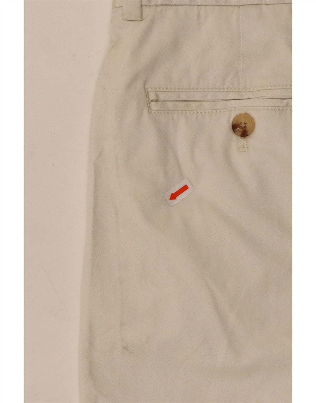 VINEYARD VINES Mens Chino Shorts W30 Médio Algodão Branco