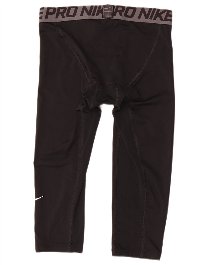 Calça Nike Masculina Compression Graphic Capri Média Preta