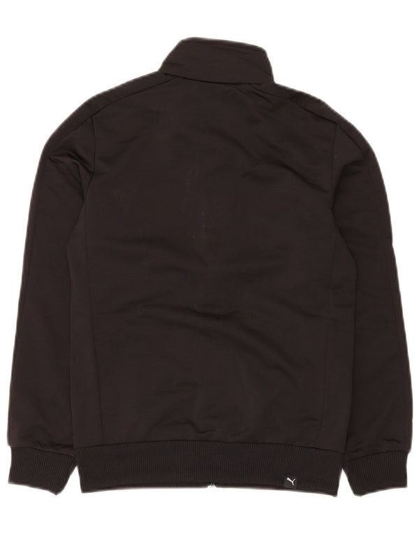 Jaqueta PUMA Boys Graphic Treino Top 9-10 Anos Médio Preto Poliéster