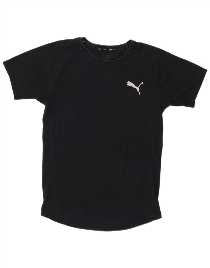 Puma Camiseta Masculina Top Pequeno Preto