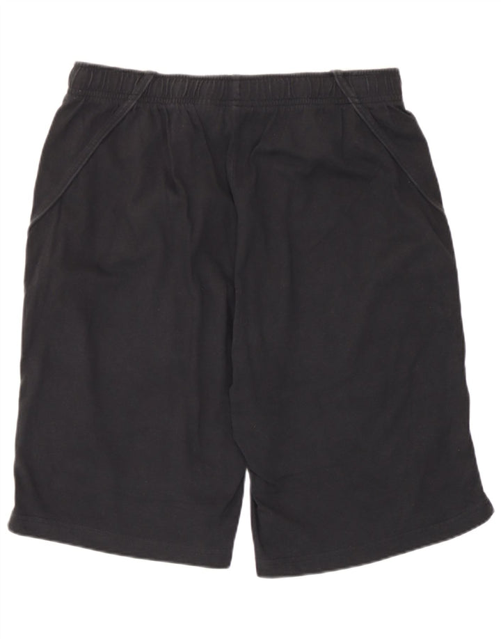 Shorts esportivos masculinos Nike grandes de algodão preto