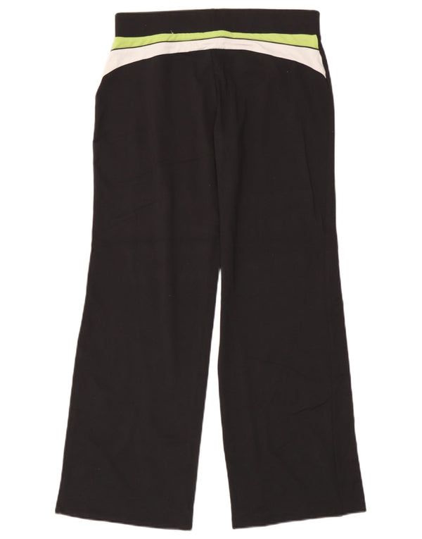 Calça casual feminina Marks & Spencer Reino Unido 12 médio W30 L28 preta