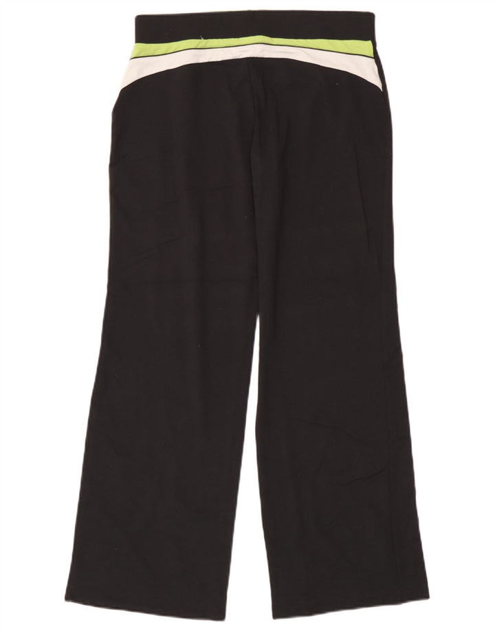 Calça casual feminina Marks & Spencer Reino Unido 12 médio W30 L28 preta